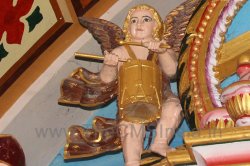 CMSI No.-007-1.3 - Angel playing a Frame Drum