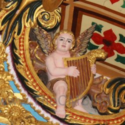 CMSI No.-007-1.11 - Angel playing a Harp 