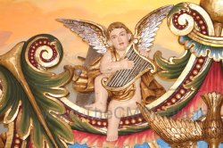 CMSI No.-007-4.4 - Angel playing a Harp 